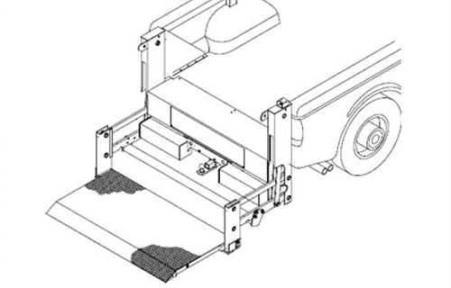 Thieman Liftgate Pickup & Service Body Liftgates