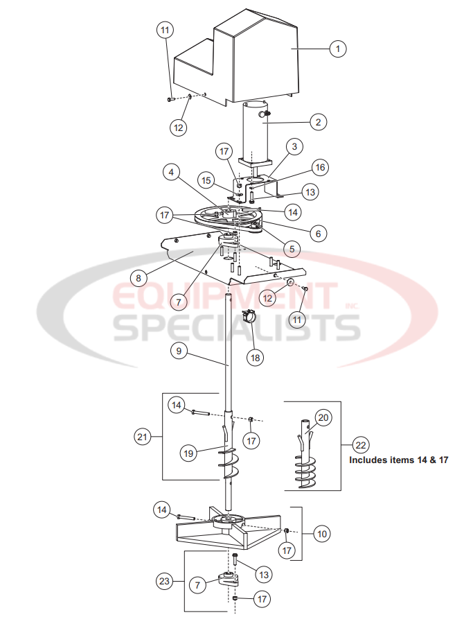 Western Lo-Pro 2500 Drive Diagram Breakdown Diagram