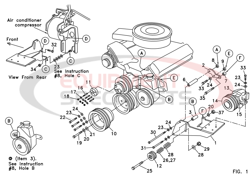 Deweze 700007 Clutch Pump Diagram Breakdown Diagram