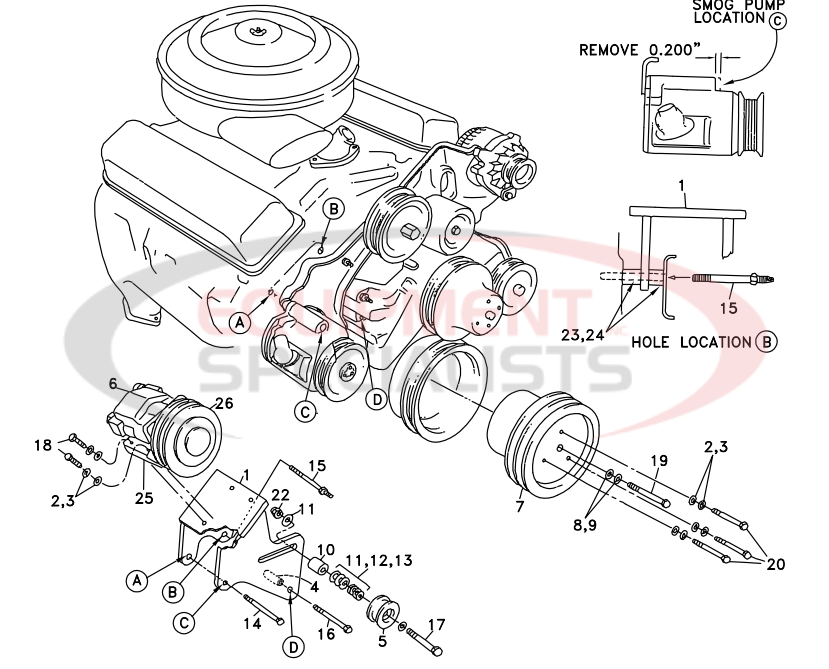 Deweze 700020 Clutch Pump Diagram Breakdown Diagram