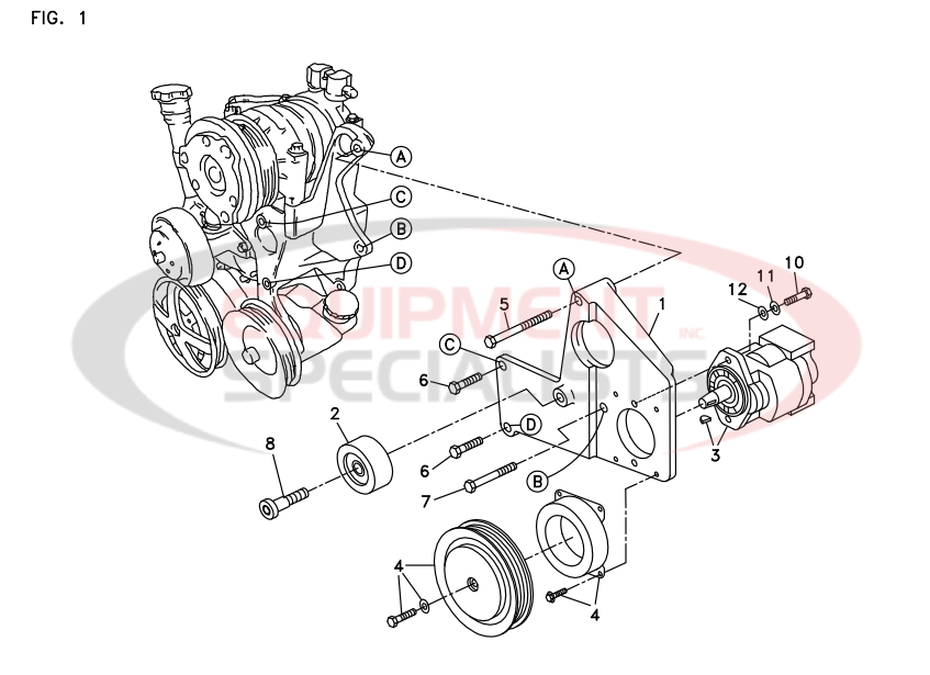 Deweze 700319 Clutch Pump Diagram Breakdown Diagram