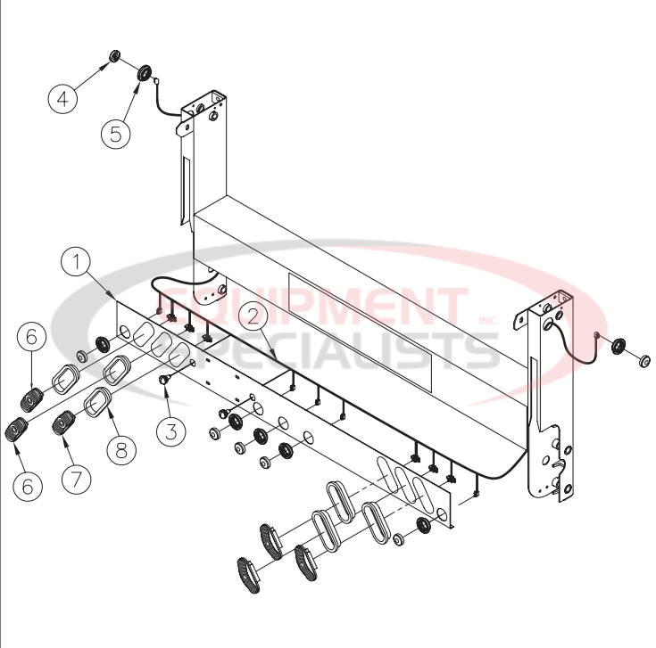 Thieman TT16-OM Light Assembly Diagram Breakdown Diagram