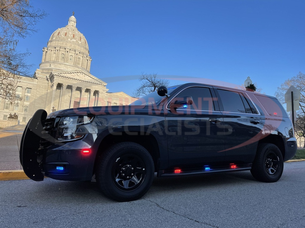 mpower® 4" Fascia Light w/ Quick Mount, 18" hard wire w/ sync option, SAE Class 1 &amp; CA Title 13, 9-32 Vdc, Black Housing, 6 LED, Single Color - Amber