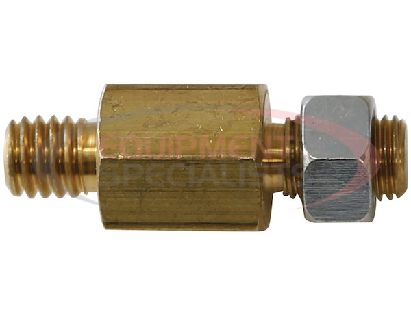 Brass Battery Bolt Adapters Side Terminal 3/8-24 With Nut