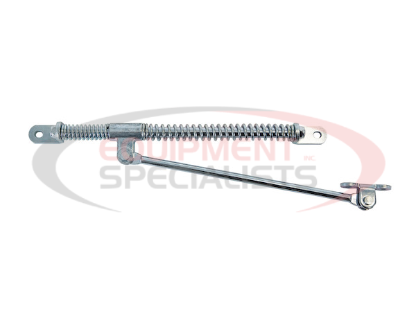 Door Check and Hold Back with 11 Inch Arm/13 Inch Slide Rod/50 Pound Spring