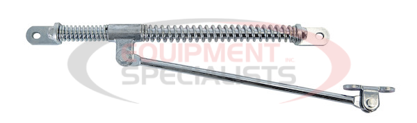 Door Check and Hold Back with 11 Inch Arm/13 Inch Slide Rod/30 Pound Spring