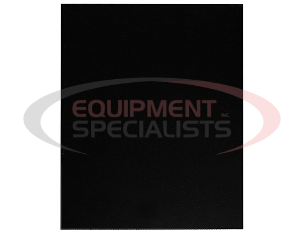 Multi-Material Composite Black Mudflaps .375x20x30 Inch