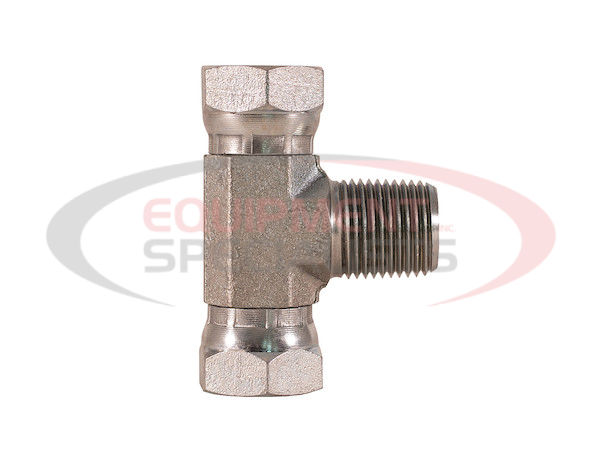 Female Pipe Swivel to Male Pipe Branch Tee
