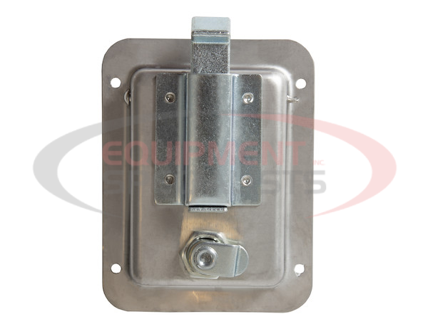 Stainless Steel Single Point Locking Paddle Latch - Thru-Hole Mount