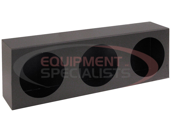 Triple Round Light Box Diamond Tread Aluminum