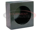 Single Round Light Box Black Powder Coated Steel With Side Light
