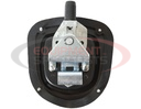 3-Point Die Cast Flush Mount Compression Latch with lock cylinder, key set, and gasket