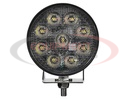 Ultra Bright 4.5 Inch Wide LED Flood Light with Strobe - Round Lens