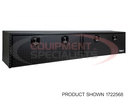 18x16x88 Textured Matte Black Diamond Tread Aluminum Topsider Truck Box