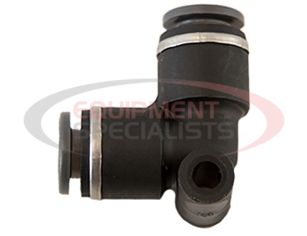 BRASS/POLY DOT PUSH-IN UNION ELBOW 1/4 INCH TUBE O.D.