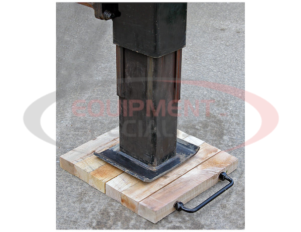 Hardwood Outrigger Pad 18 x 18 x 2 Inch