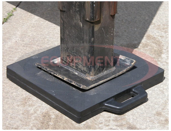 Rubber Outrigger Pad 18 x 18 x 2 Inch