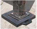 Rubber Outrigger Pad 18 x 18 x 2 Inch