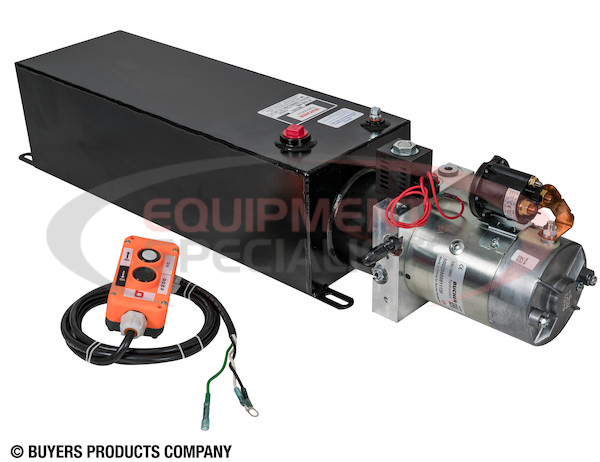 3-Way DC Power Unit-Electric Controls Horizontal 3 Gallon Steel Reservoir