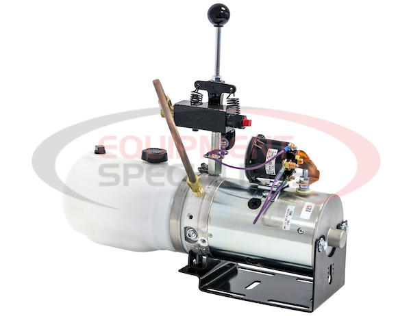 4 Way DC Power Unit-Manual Controls Horizontal 1.3 Quart Reservoir