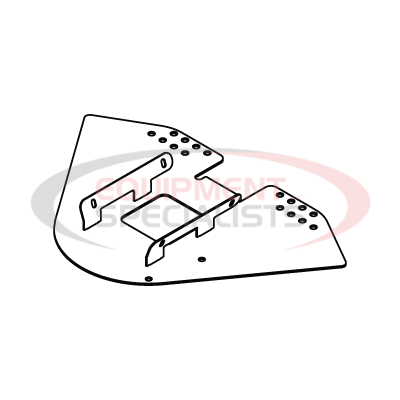Boss 143-0680 - DEFLECTOR, MOUNT, SS HOPPER, SR | Equipment Specialists