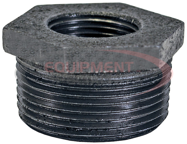 Iron Reducing Bushing 1-1/2 Inch Male NPT x 1-1/4 Inch Female NPT