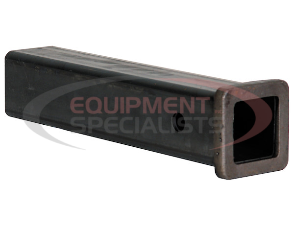 2 Inch Black Receiver Tube - 8 Inch Shank