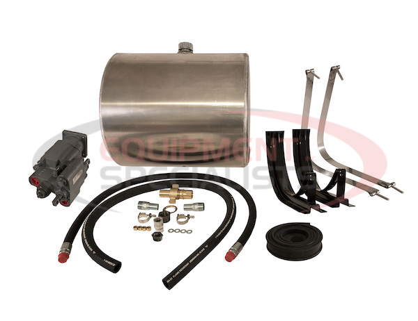 70 GALLON ALUMINUM SIDE-MOUNT RESERVOIR/DIRECT MOUNT PUMP WETLINE KIT CCW
