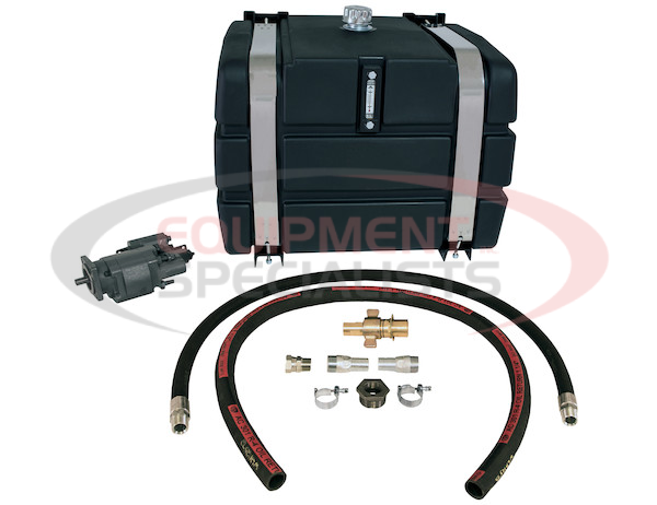 70 Gallon Side-Mount Reservoir/Direct Mount Pump Wetline Kit CCW With Steel Tank