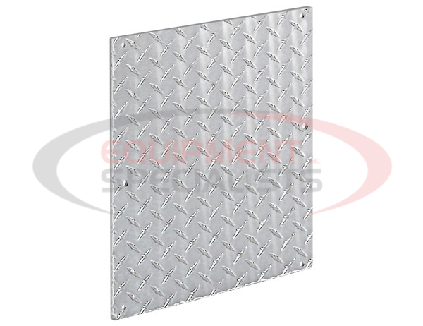 Aluminum Diamond Tread Splash Guards 10x12 Inch