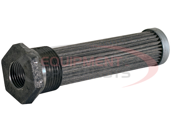 Thru-Wall Sump Strainer 2 Inch NPT Male Thread To 1-1/4 Inch NPT Port Thread with Zinc-Plated Bushing