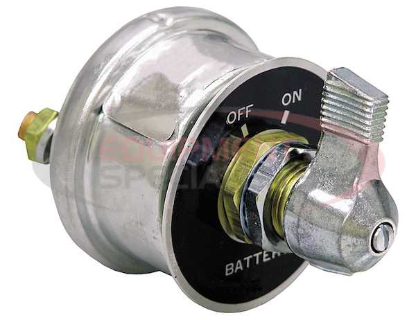Master Battery Disconnect Switch With Faceplate