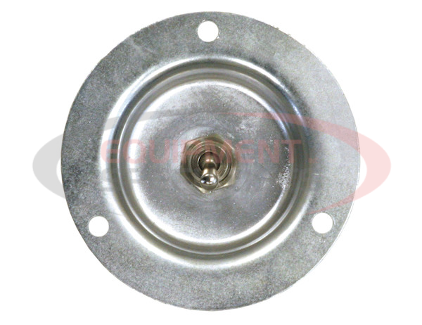 12 Volt Toggle Switch With 2 Blade Terminals and Recessed Panel Mount