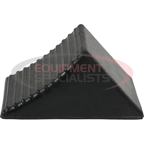 Rubber Wheel Chock 8x5x4 Inch