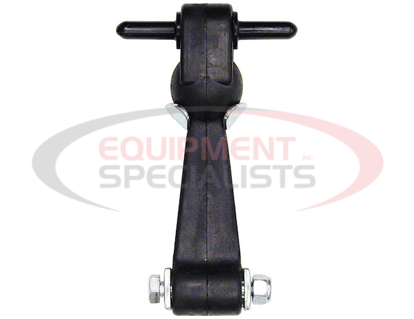 6 Inch Heavy-Duty Rubber Hood Catch - Includes Brackets and Pin-No Bumper