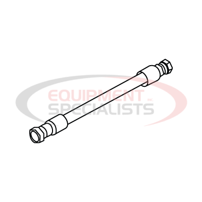 HOSE ASM, 1/2"X14 W/SLEEVE, -08FJIC, -10FJ