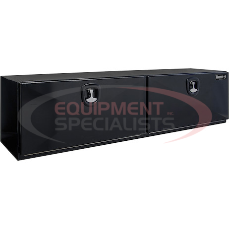 18x18x90 Inch Pro Series Black Steel Truck Box