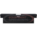 18x27x71 Inch Gloss Black Diamond Tread Aluminum Gull Wing Truck Box