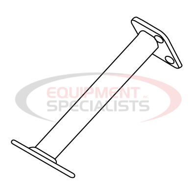 ANGLE BRKT ASM, UTV, CUB CADET [WELD, BLK]