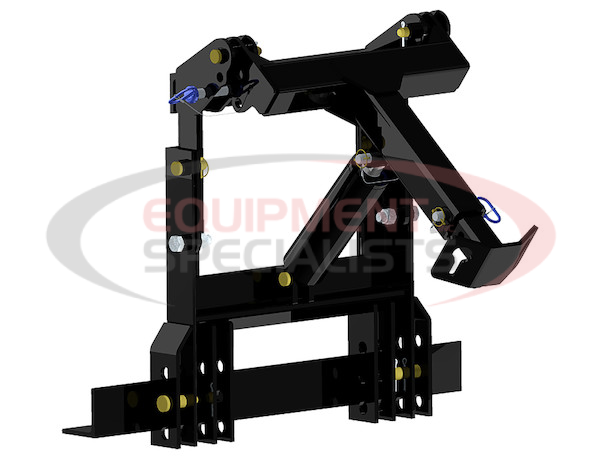 SnowDogg? Pin Ear Plow Hitch With Power/Manual Tilt-4 Inch Cylinder