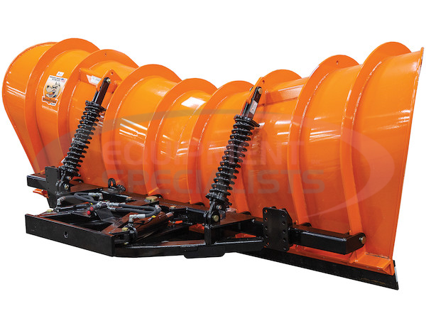 EXPRESSWAY PLOW - 11 FOOT CARBON STEEL BLADE, FULL TRIP, DROP PIN, 4 INCH CYLINDERS