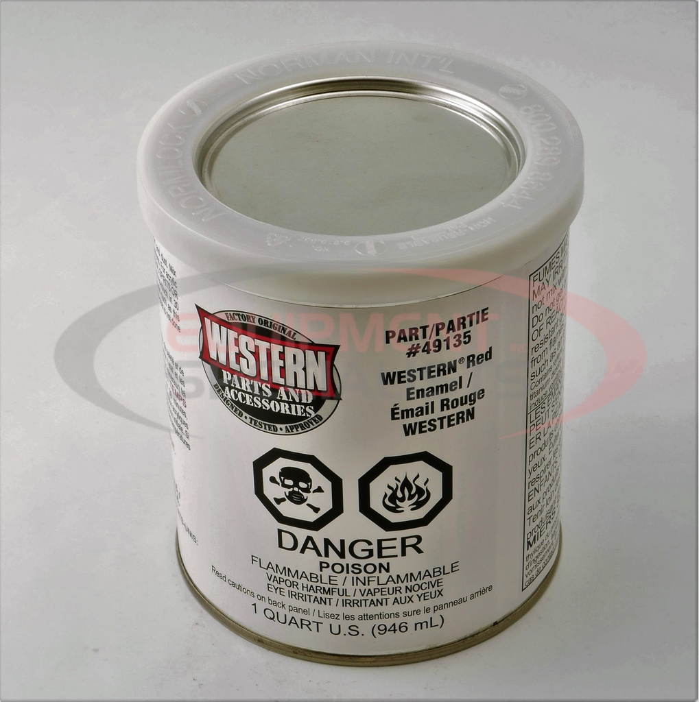 Paint, Red – Quart Can (multiples of 6)