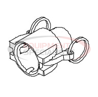 QDC-COUPLER 3/4"-MNPT 1/2", LIQUID ICE CN