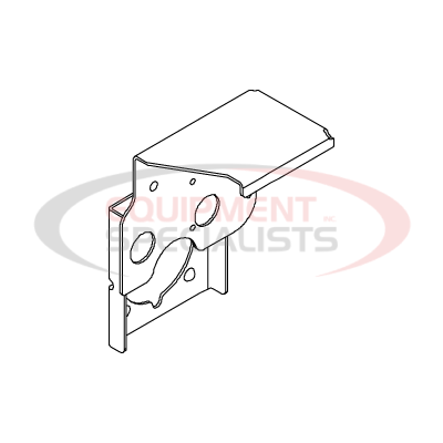 MOUNTING BRACKET, NOZZLE, PRE-WET