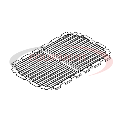 TOPSCREEN ASM, VBS8000 PLR [WELD] [BLACK]