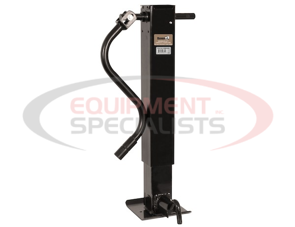 12 Inch Heavy-Duty Front Pin 4 Inch Square Jack with Handle