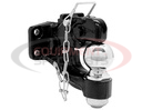 8 TON Combination Hitch With Mounting Kit 2-5/16 Inch Ball BH8 Series