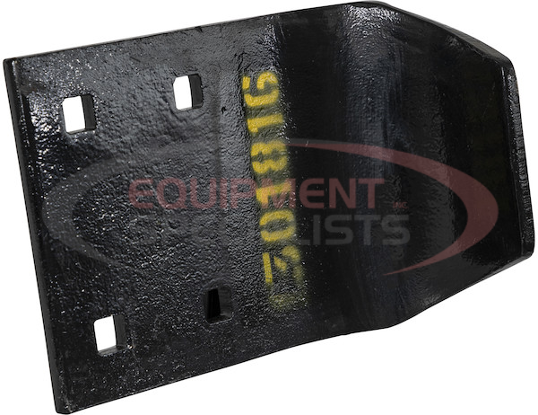 SAM Curb Guard Curb Side 1/2 x 6 x 12-1/4 Inch Highway Punch Plate Pattern