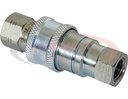 SAM 1/4 Inch NPT Coupler With Male Hose And Female Block-Replaces Meyer #15847C