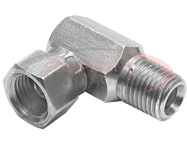 STBD SWIVEL,1/4inMALE, 90 FEMAL